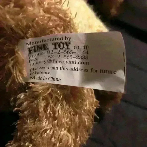 Fine‎ Toys Vintage Rabbit Plush - Picture 2 of 3